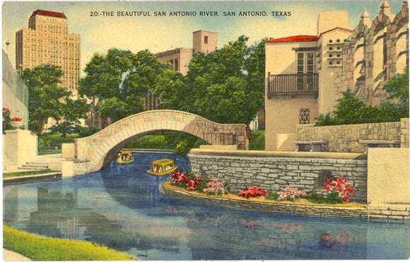 The Beautiful San Antonio River, San Antonio, TX - Carey's Emporium