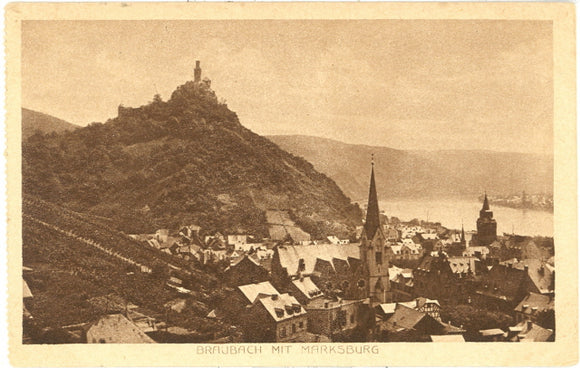 Braubach mit Marksburg - Carey's Emporium