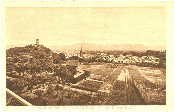 Godesberg mit Godesburg U. Siebengebirge - Carey's Emporium