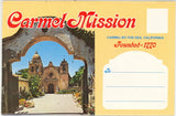 Carmel Mission, Carmel-by-the-Sea, CA Souvenir Folder - Carey's Emporium