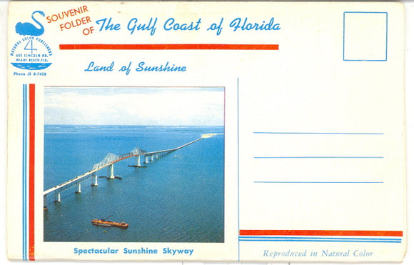 Gulf Coast of Florida Souvenir Folder - Carey's Emporium
