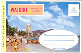 Waikiki Honolulu, HI Souvenir Folder - Carey's Emporium