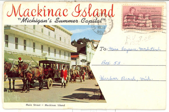 Mackinac Island, MI Souvenir Folder - Carey's Emporium