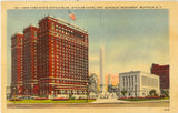 New York State Office Building, Statler Hotel and McKinley Monument, Buffalo, NY - Carey's Emporium