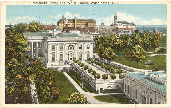 President's Office and White House, Washington, DC - Carey's Emporium