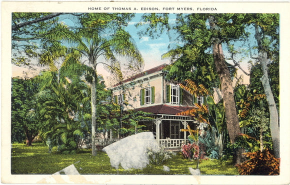 Thomas A. Edison Home, Fort Myers, FL - Carey's Emporium