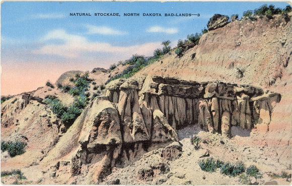 Natural Stockade, North Dakota Badlands - Carey's Emporium