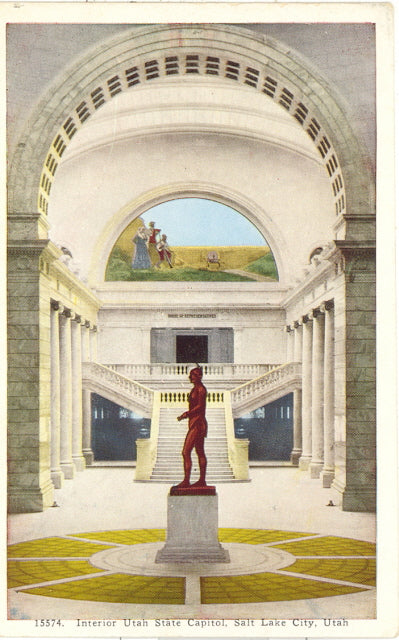 Interior, Utah State Capitol, Salt Lake City, UT - Carey's Emporium