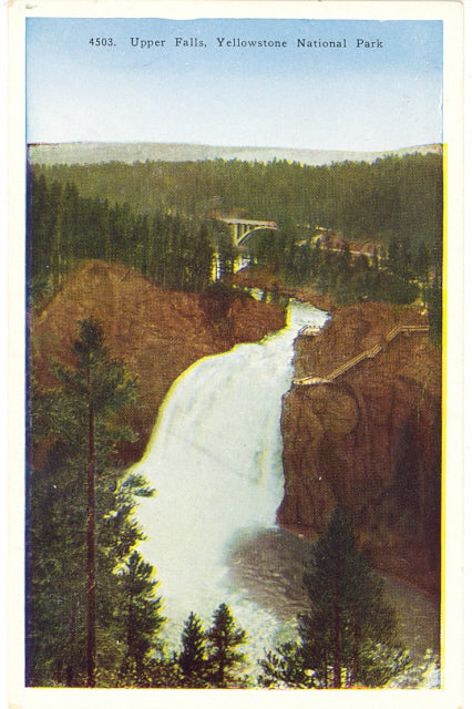 Upper Falls, Yellowstone National Park - Carey's Emporium
