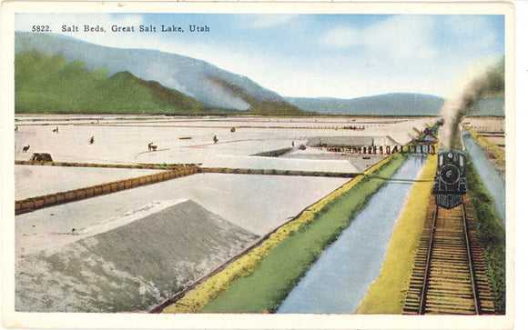 Salt Beds, Great Salt Lake, UT - Carey's Emporium