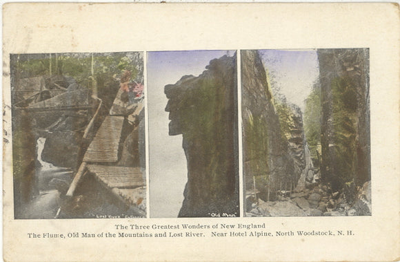 Three Great Wonders of New England, North Woodstock, NH - Carey's Emporium