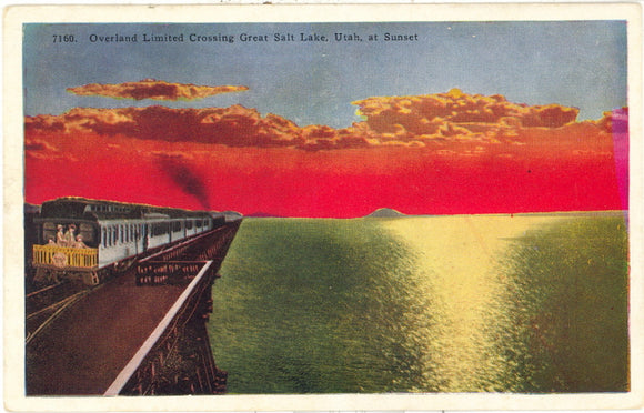 Overland Limited Crossing Great Salt Lake, UT - Carey's Emporium
