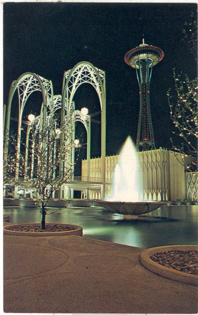 Federal Science Pavilion and Space Needle, Seattle World's Fair - Carey's Emporium