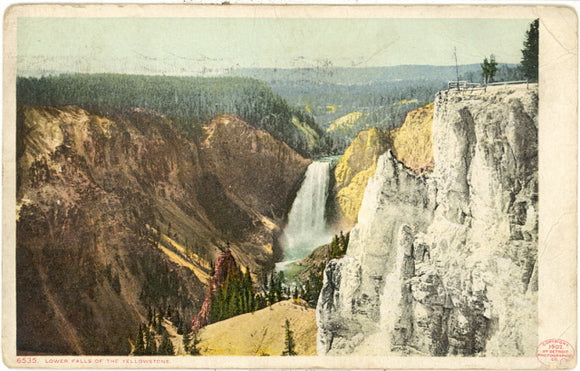 Lower Falls, Yellowstone National Park - Carey's Emporium