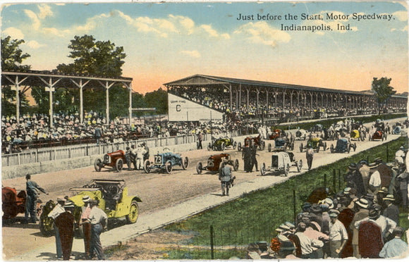 Just Before the Start, Motor Speedway, Indianapolis, IN - Carey's Emporium