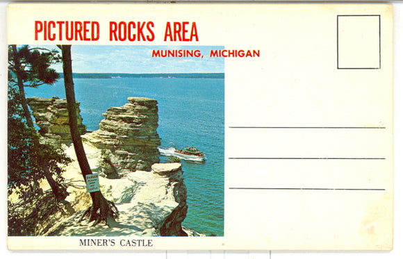 Pictured Rocks Area, Munising, MI Souvenir Folder - Carey's Emporium