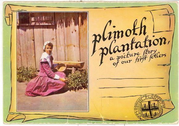 Plymouth Plantation, Plymouth, MA Souvenir Folder - Carey's Emporium