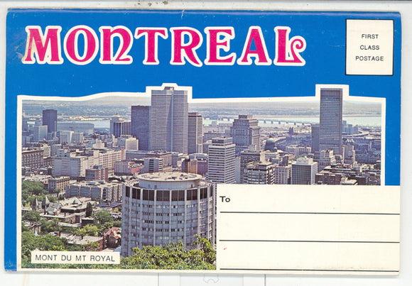 Montreal Souvenir Folder - Carey's Emporium