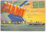 Miami, FL Souvenir Folder - Carey's Emporium