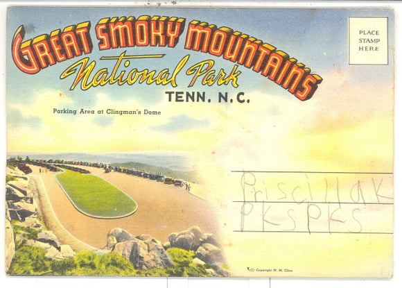Great Smoky Mountains National Park Souvenir Folder - Carey's Emporium
