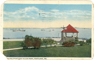 Looking From Fort Allen Park, Portland, ME - Carey's Emporium