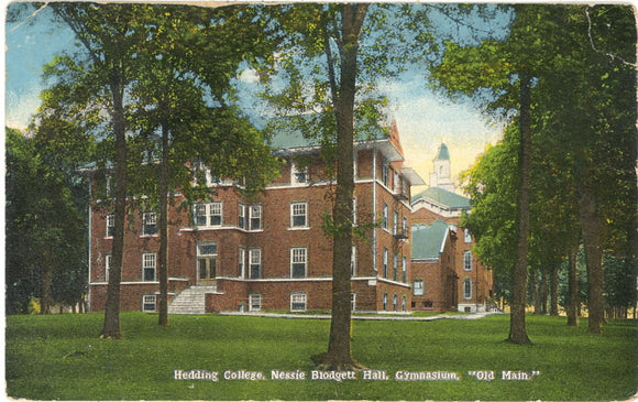 Hedding College, Nessie Blodgett Hall, Gymnasium, Old Main, Abingdon, IL - Carey's Emporium