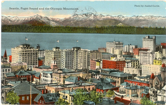 Seattle, Puget Sound and the Olympic Mountains, Seattle, WA - Carey's Emporium