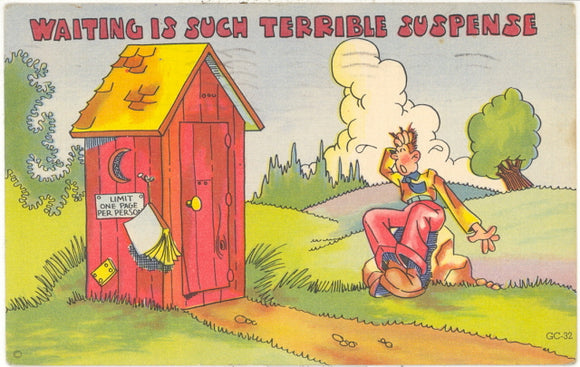 Waiting is Such Terrible Suspense - Carey's Emporium