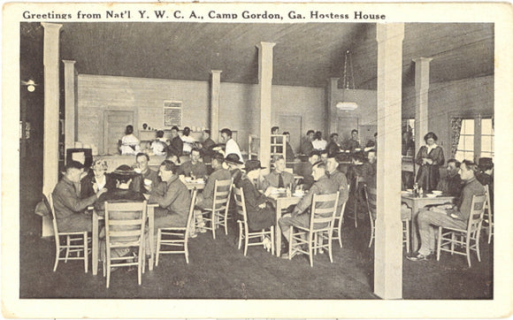 Greetings from Nat'l Y.M.C.A., Camp Gordon, GA - Carey's Emporium