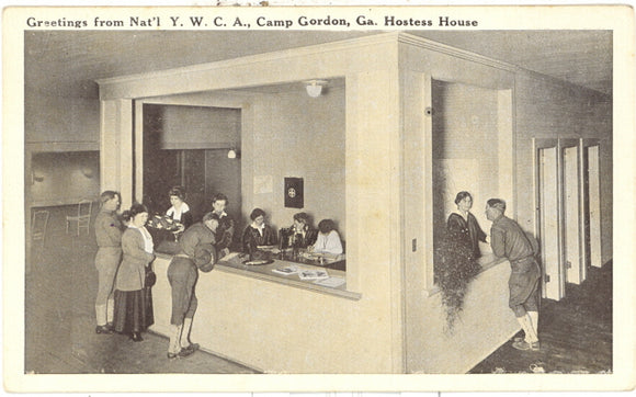 Greetings from Nat'l Y.M.C.A., Camp Gordon, GA - Carey's Emporium