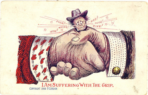 I Am Suffering With The Grip, P. Gordon - Carey's Emporium