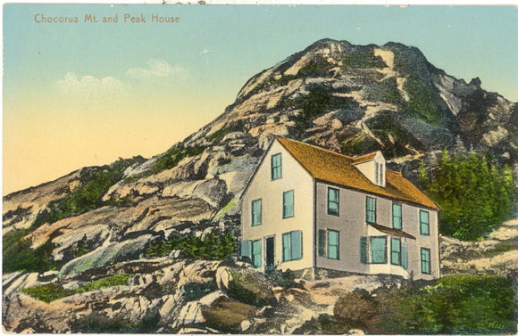 Chocorua Mt. and Peak House, White Mountains, NH - Carey's Emporium