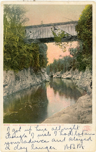 High Bridge, Winooski Gorge, Burlington, VT - Carey's Emporium