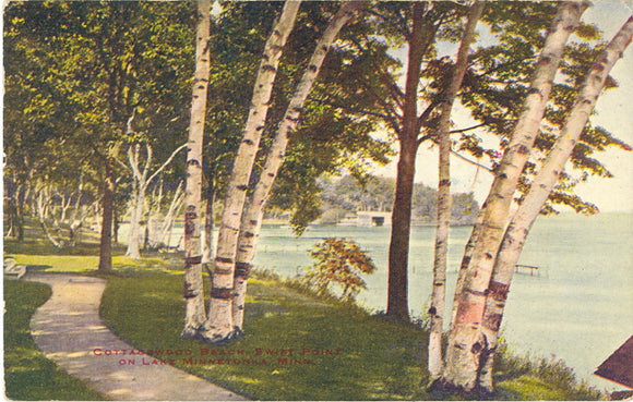 Cottonwood Beach, Swift Point, on Lake Minnetonka, Minneapolis, MN - Carey's Emporium