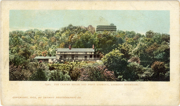 The Craven House and Point Lookout, Lookout Mountain, TN - Carey's Emporium