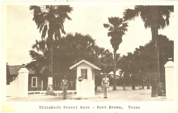 Elizabeth Street Gate, Ft. Brown, TX - Carey's Emporium