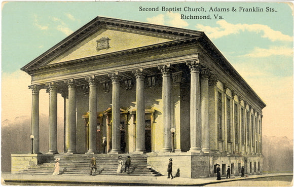 Second Baptist Church, Adsms & Franklin Sts., Richmond, VA - Carey's Emporium