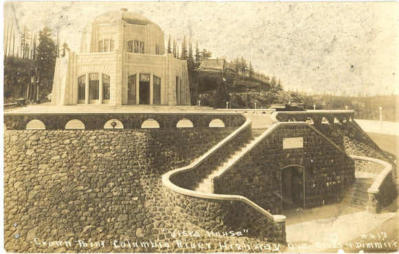 Vista House Crown Point, Columbia River Highway, OR - Carey's Emporium