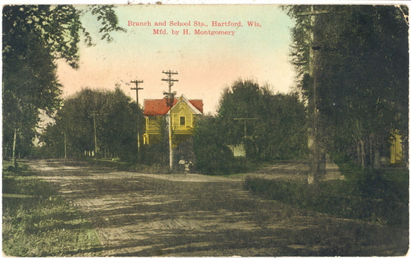 Branch and School Sts., Hartford, WI - Carey's Emporium
