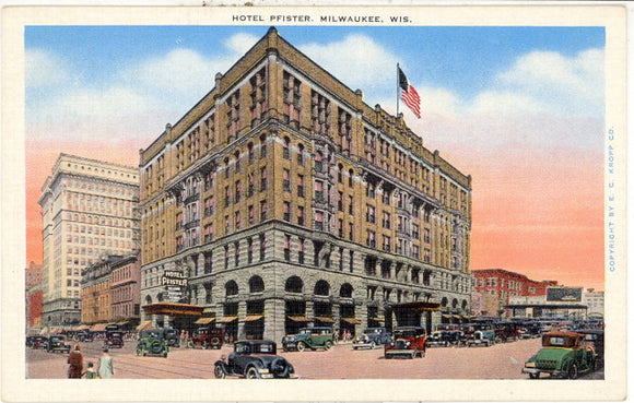 Pfister Hotel, Milwaukee, WI - Carey's Emporium