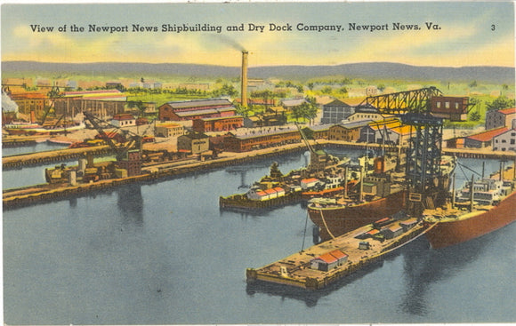 Shipbuilding and Dry Dock Company, Newport News, VA - Carey's Emporium