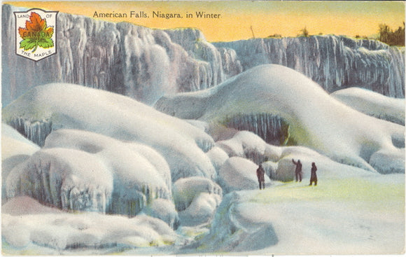 American Falls In Winter, Niagara Falls - Carey's Emporium