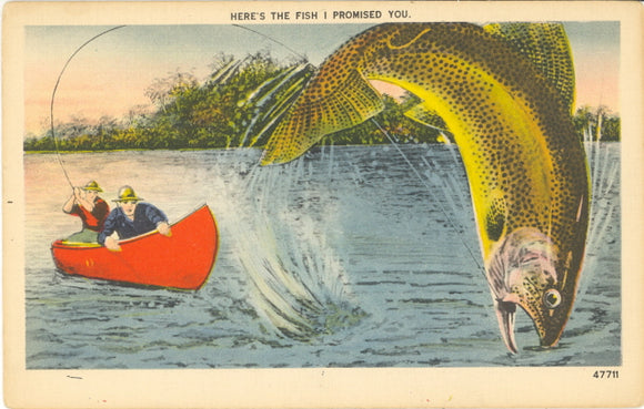 Here's the Fish I Promised You, Exaggeration - Carey's Emporium