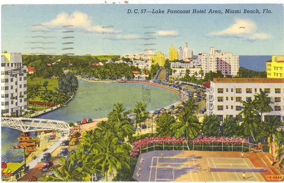 Lake Pancoast Hotel Area, Miami Beach, FL - Carey's Emporium