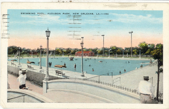 Swimming Pool, Audubon Park, New Orleans, LA - Carey's Emporium