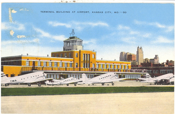 Terminal Building at Airport, Kansas City, MO - Carey's Emporium