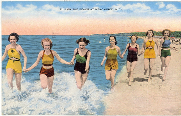 Fun on the Beach at Menominee, MI - Carey's Emporium