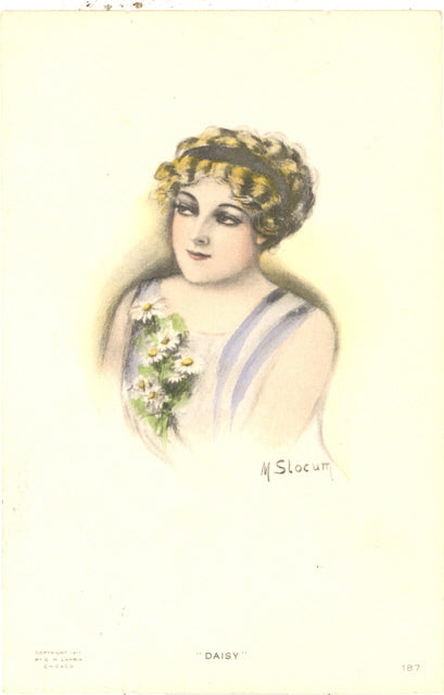 Daisy, signed M. Slocum - Carey's Emporium
