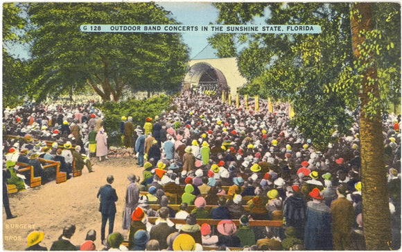 Outdoor Band Concert in the Sunshine State, FL - Carey's Emporium