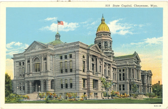 State Capitol, Cheyenne, WY - Carey's Emporium